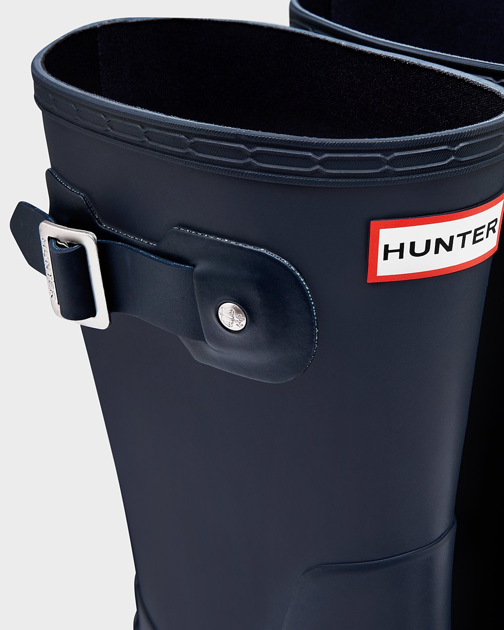 Men Hunter Original | Short Rain Boots Navy | NZ-56821-WTIK